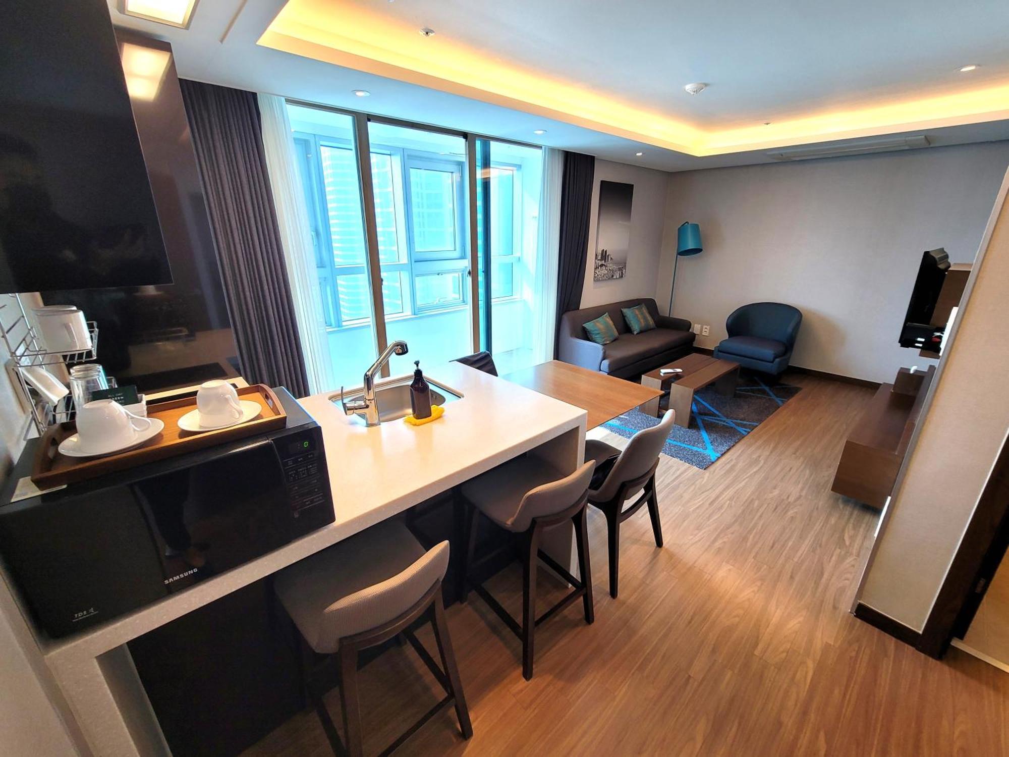 W Residence Hotel Busan Dış mekan fotoğraf